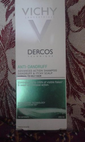 شامبو فيشي ® ضد القشرة VICHY DERCOS للشعر الدهني photo review