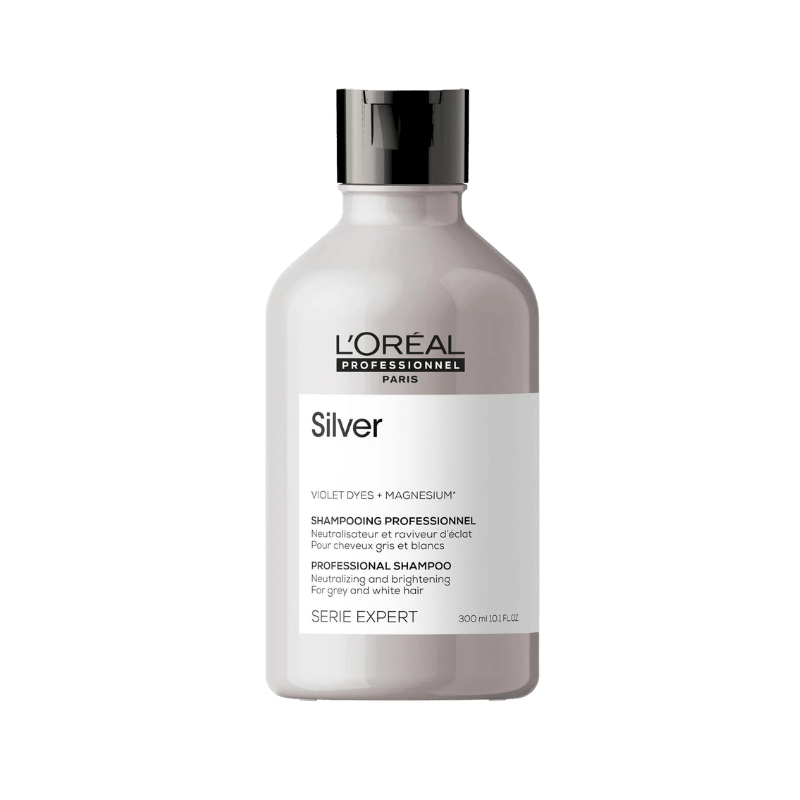 شامبو L'oreal Professionnel Silver البنفسجي لأصفرار الشعر الابيض 300ml